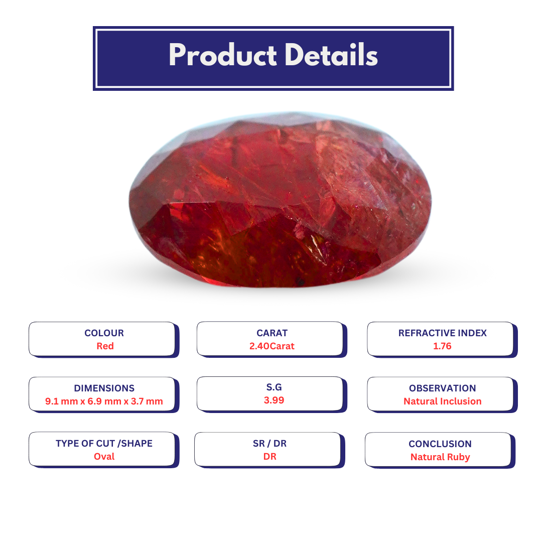 Ruby 2.40 Carat