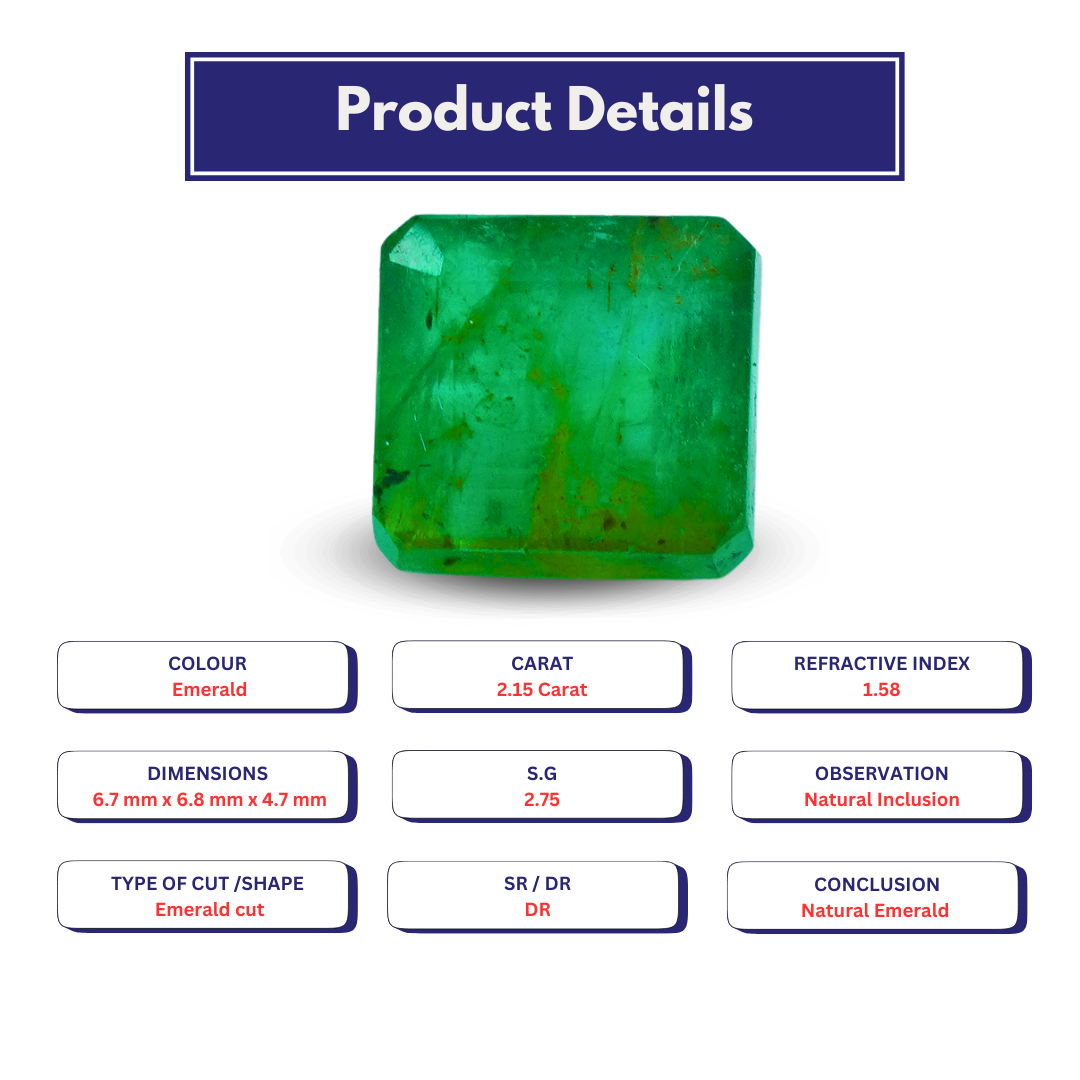 Natural Emerald 2.15