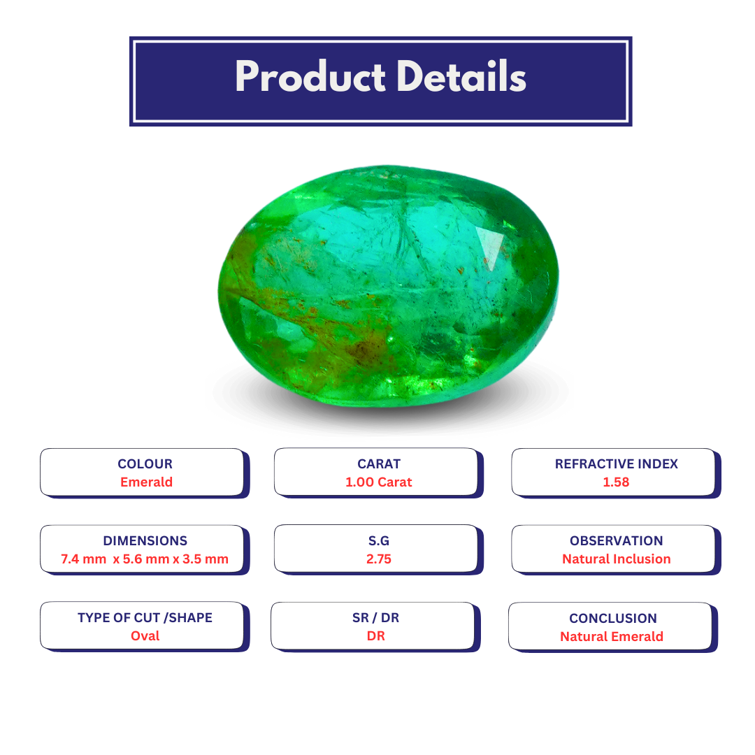 Natural Emerald 1.00