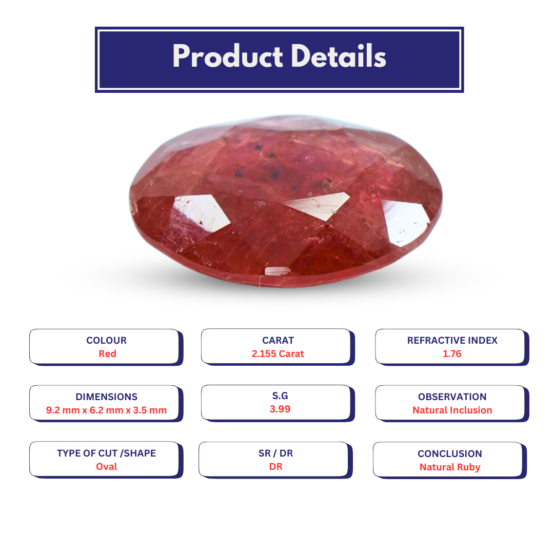 Ruby 2.155 Carat