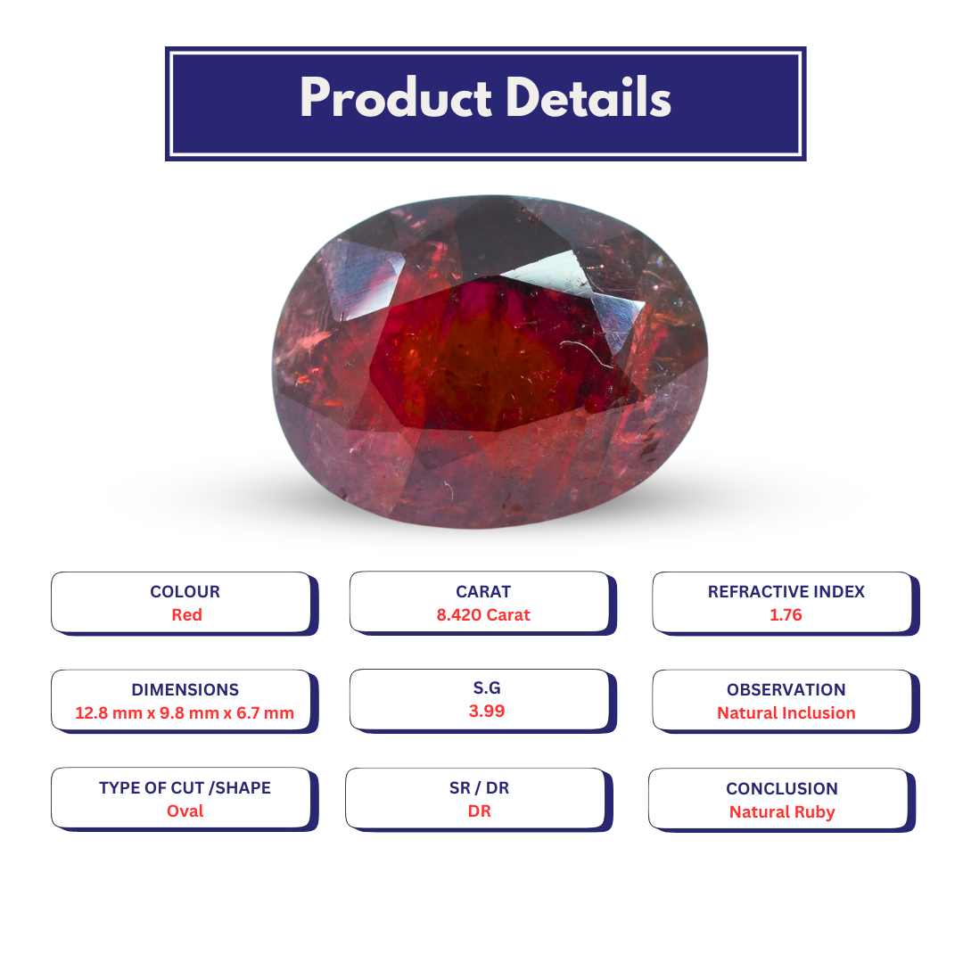 Ruby 8.420 Carat