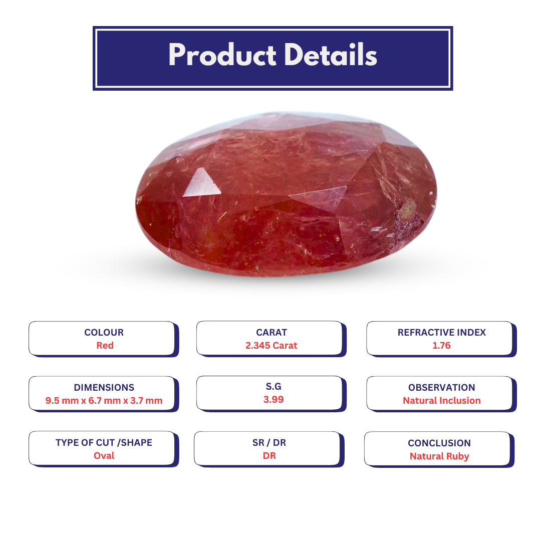 Ruby 2.345 Carat