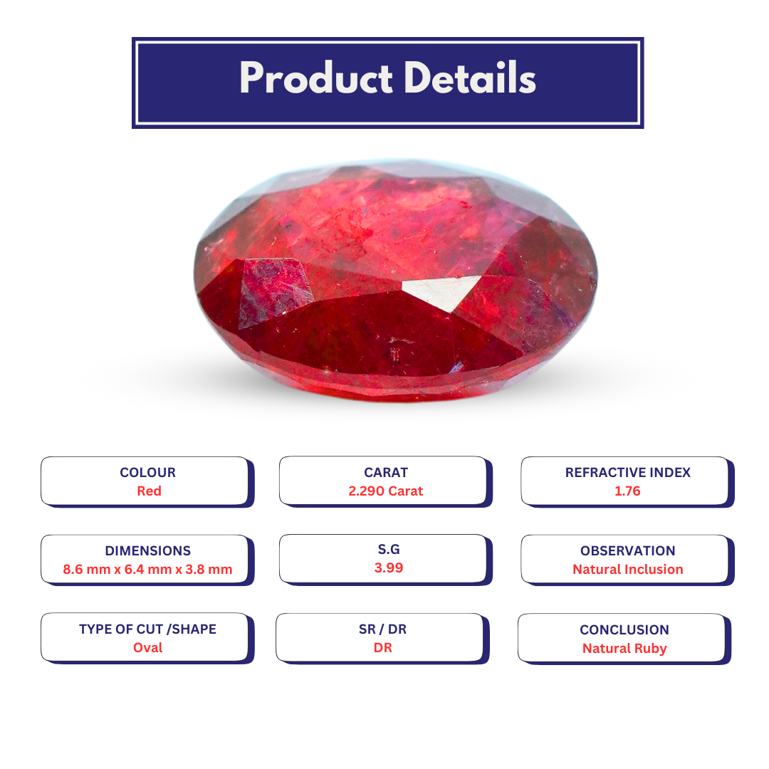 Ruby 2.290 Carat