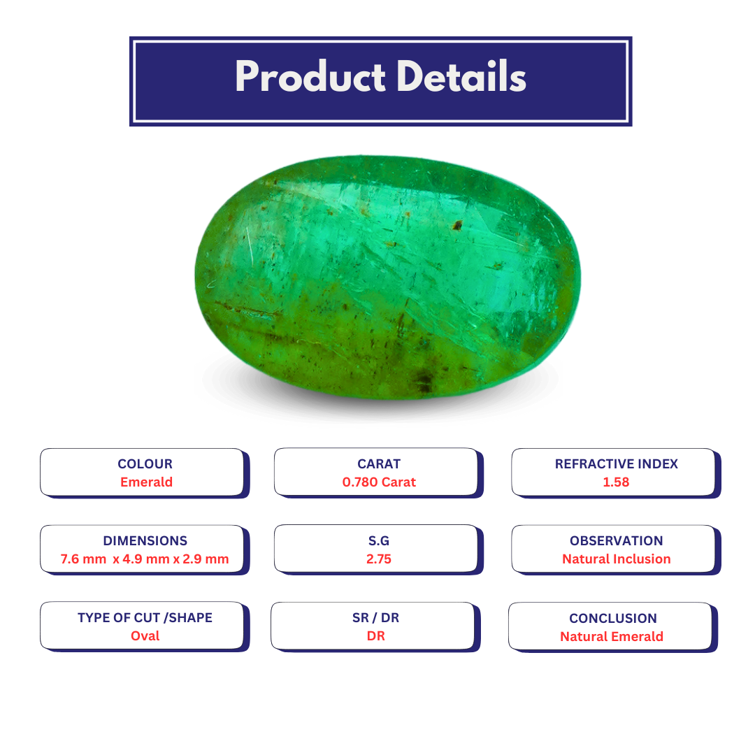 Natural Emerald 0.780