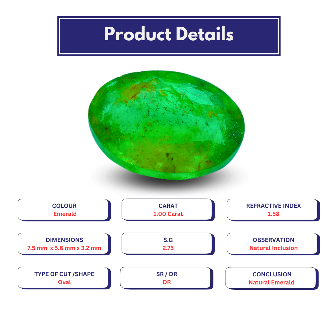 Natural Emerald 1.00