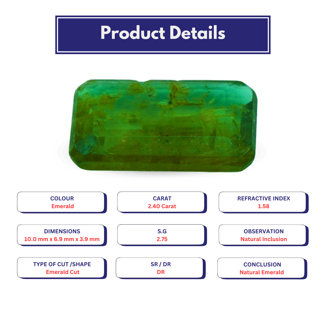 Natural Emerald 2.40