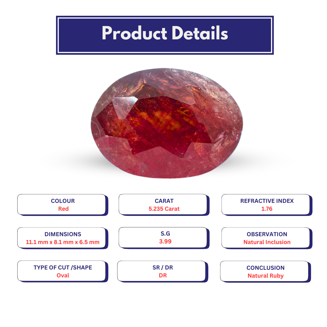 Ruby 5.235 Carat