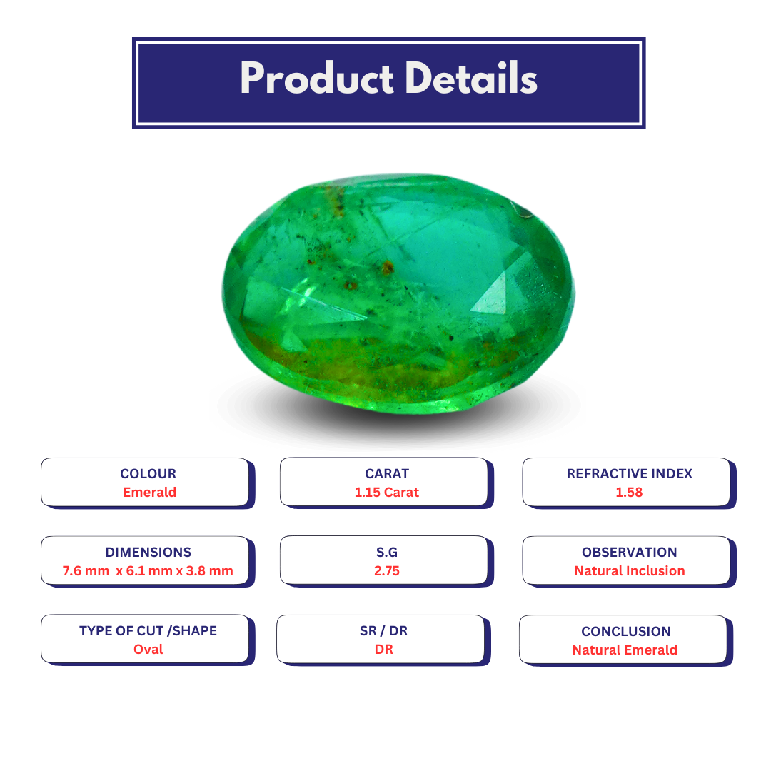 Natural Emerald 1.15