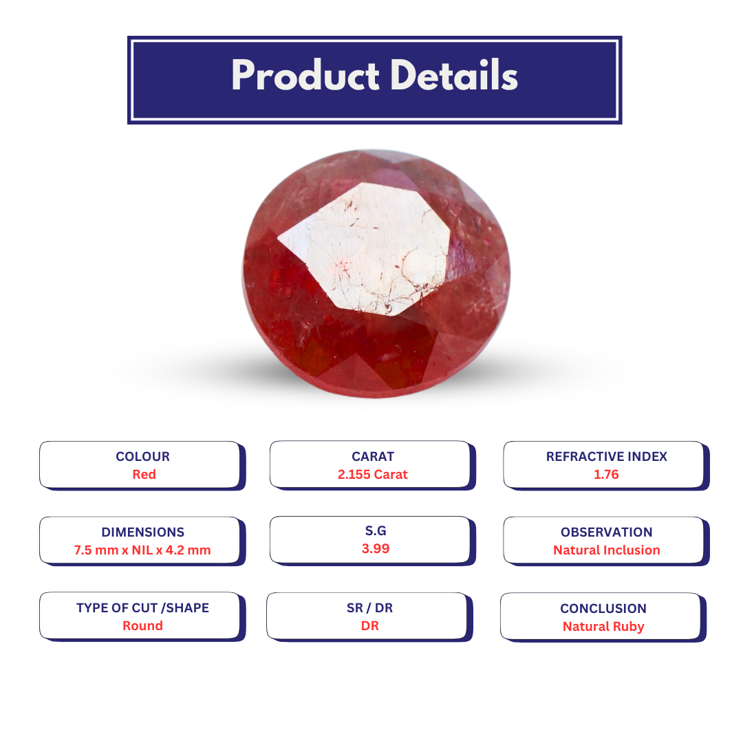 Ruby 2.155 Carat