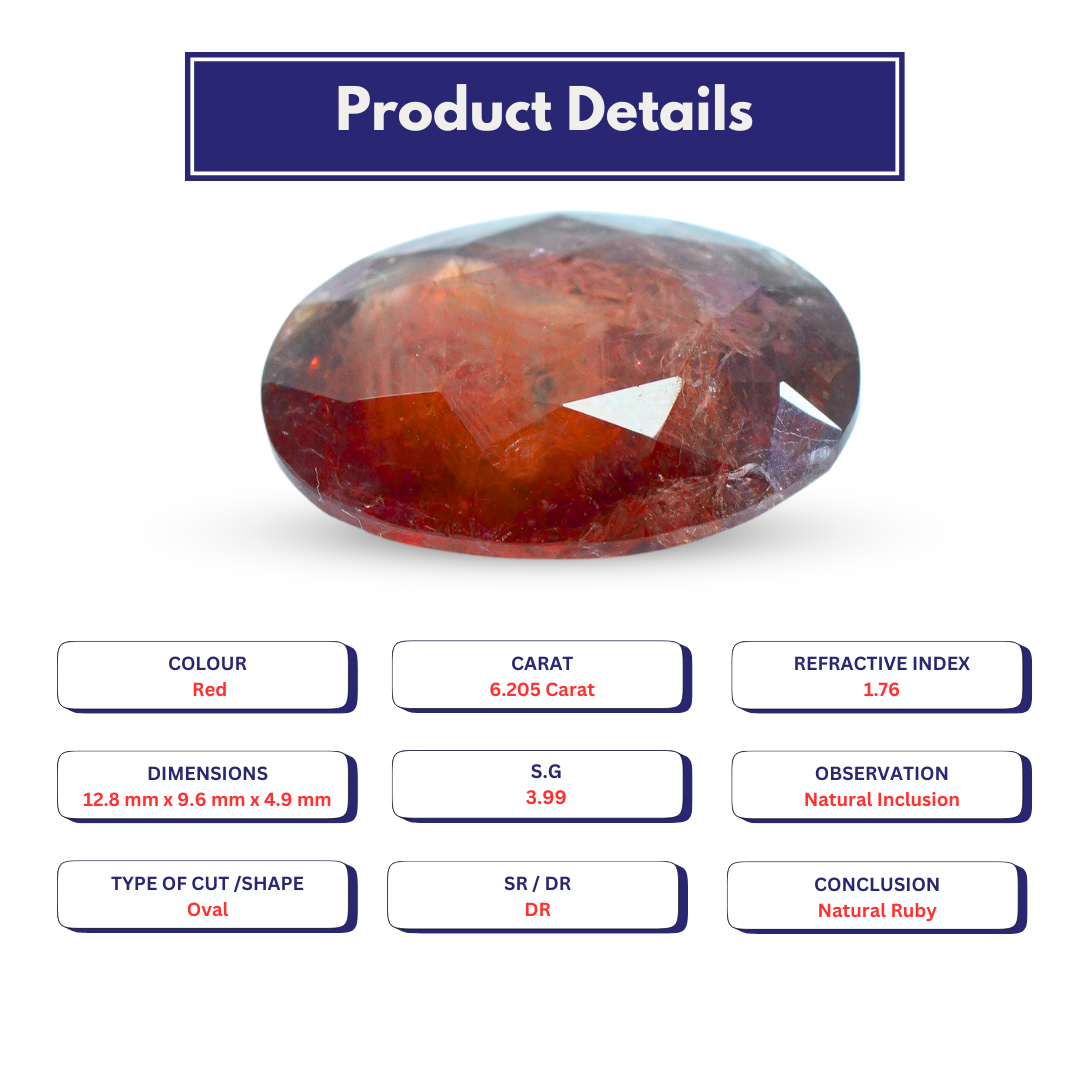Ruby 6.205 Carat