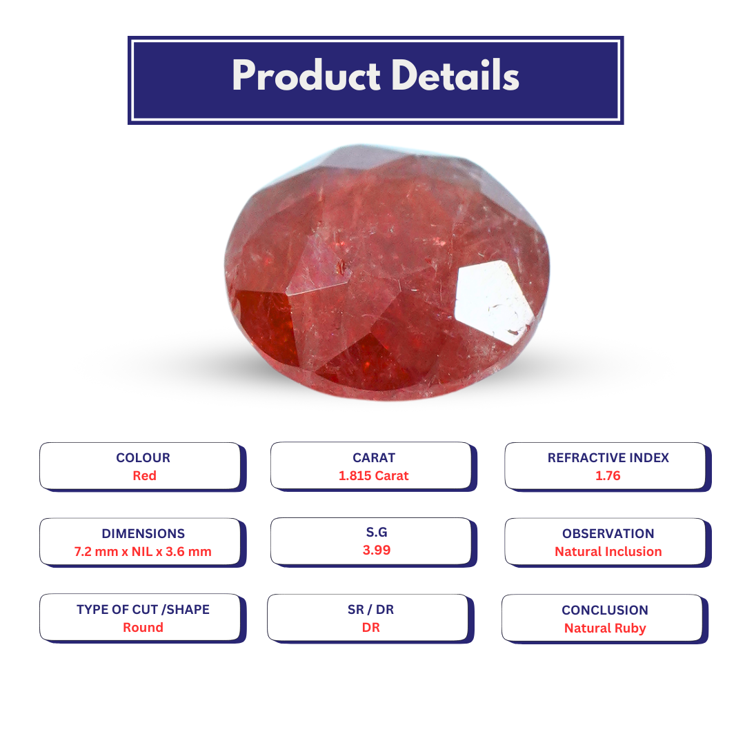 Ruby 1.815 Carat