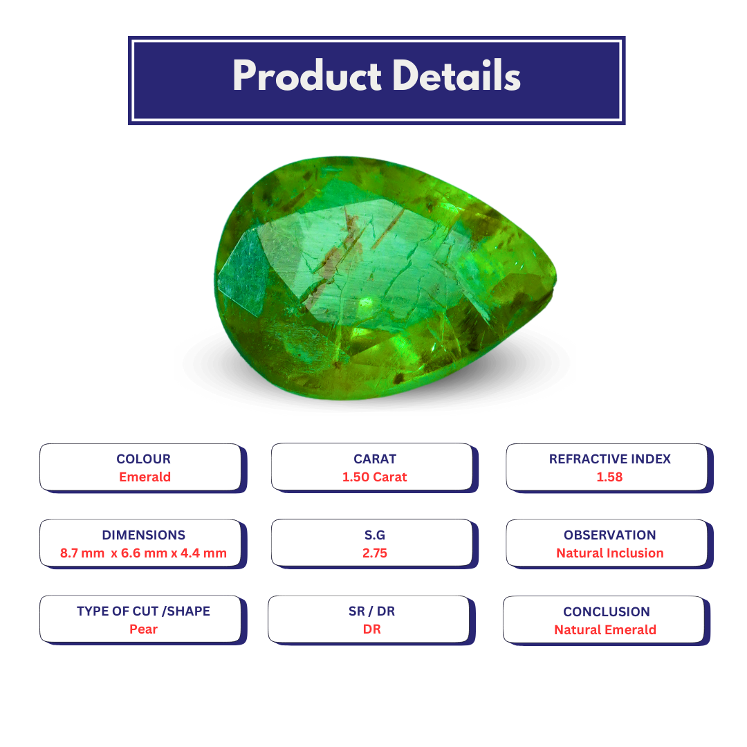 Natural Emerald 1.50