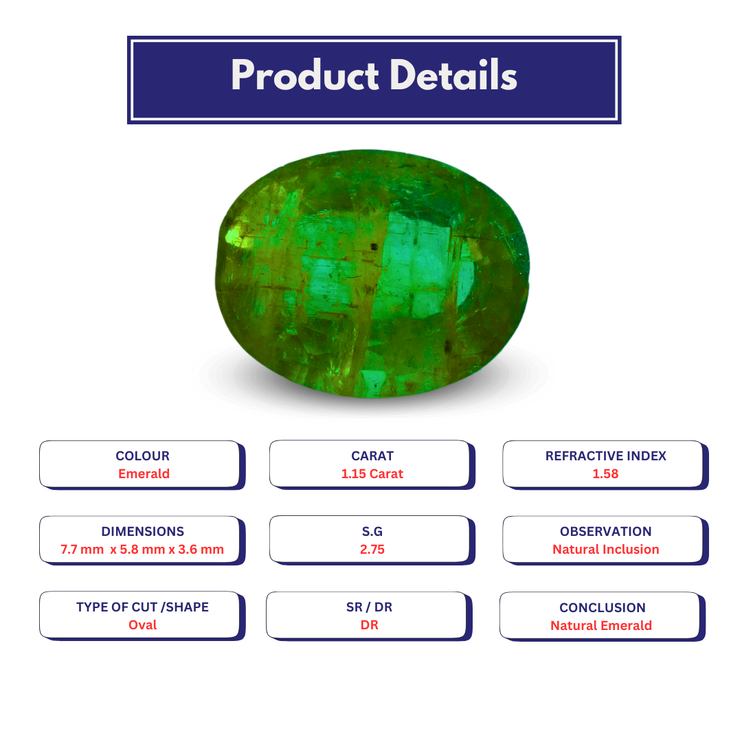 Natural Emerald 1.15