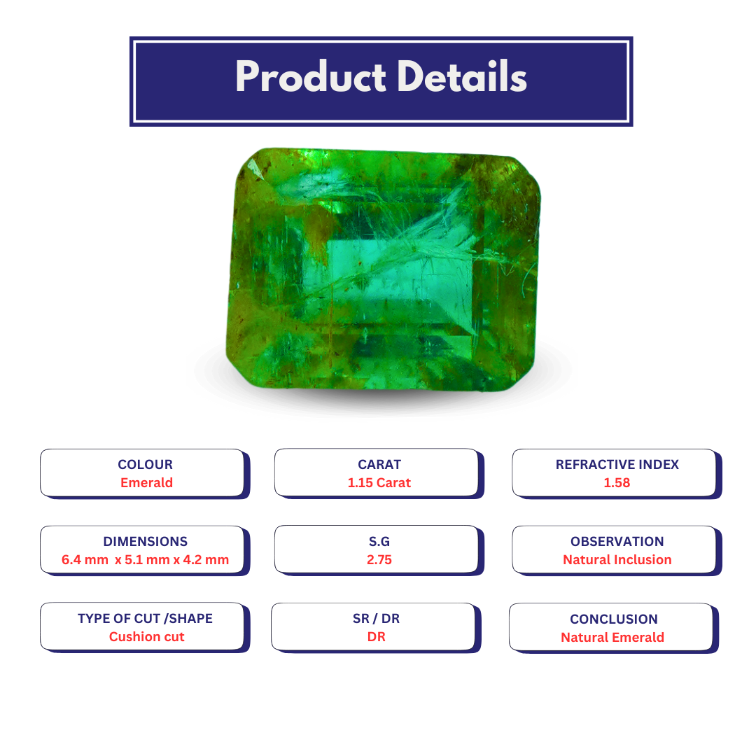 Natural Emerald 1.15