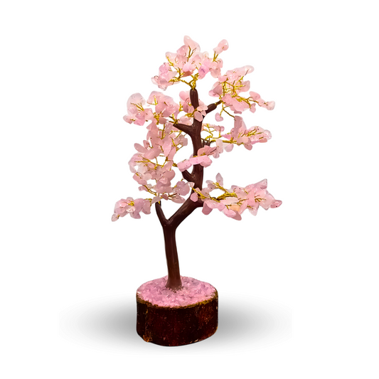 Rose Quartz Crystal Tree