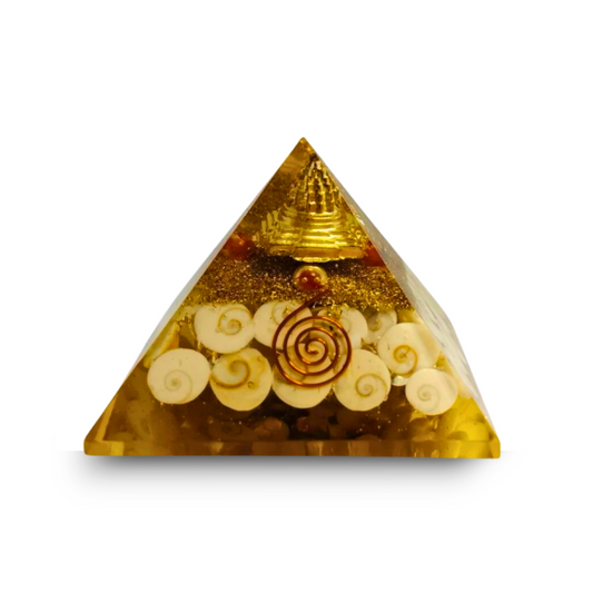 Orgonite Pyramid Gomati Chakra