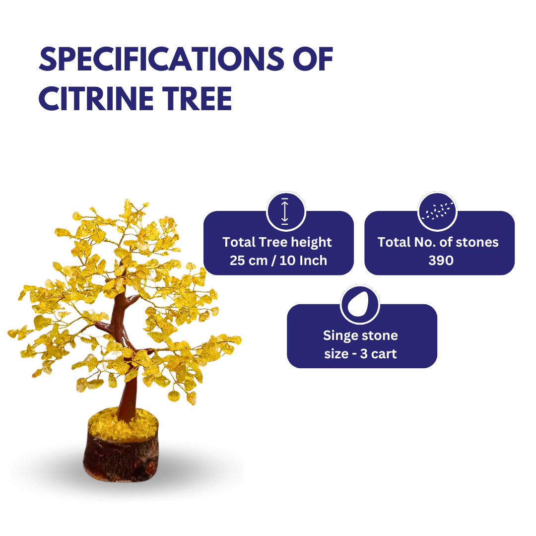 Specifications of Citrine Tree